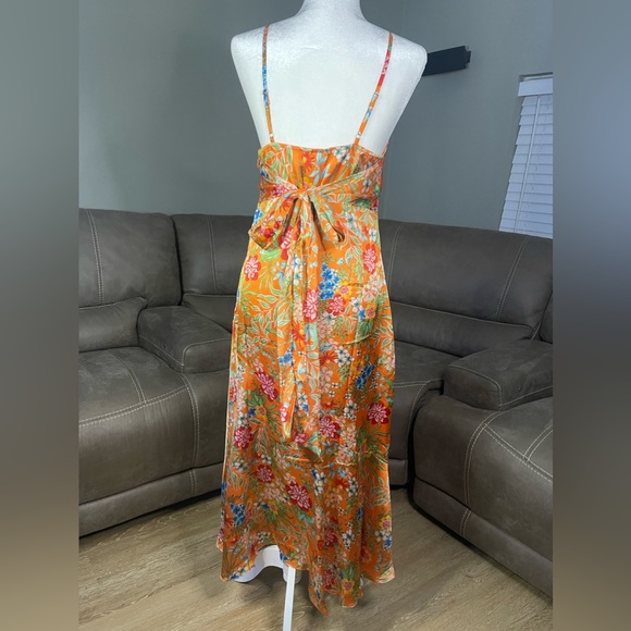 🔥SEXY🔥Never Worn Vici Valora Satin Slip MIDI Dress Sz M Medium - Picture 14 of 16